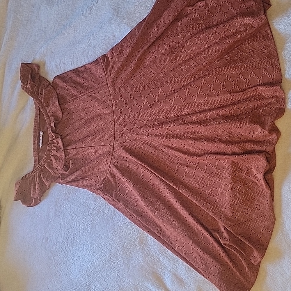 Girls Knit Works Dress,  sz L